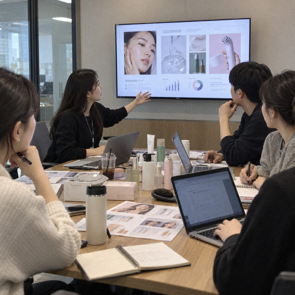 Team Cosmetic — 브랜드 미팅 현장